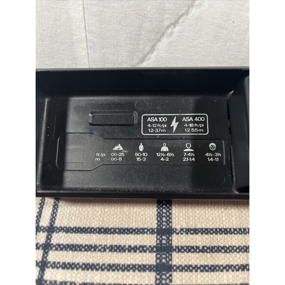 Vintage Kodak 110 Tele Ektralite Film Camera 600 Sensalite Flash Case Untested - Picture 2 of 5